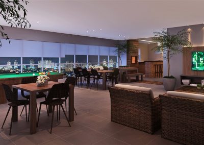 Churrasqueira com Forno de Pizza e Terraço